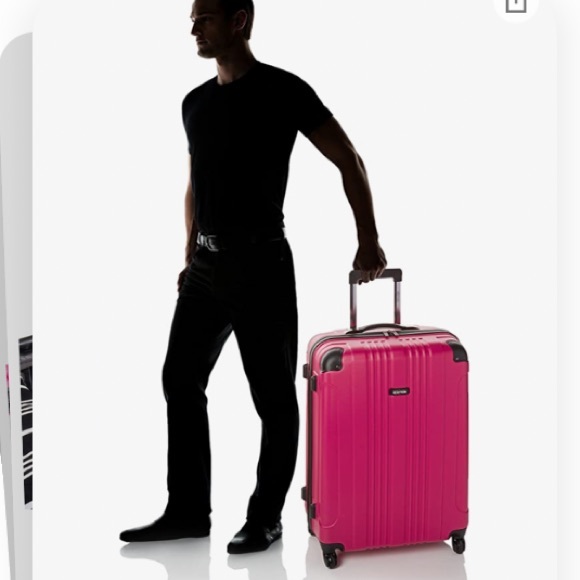 Kenneth Cole Reaction 28-Inch Check-Size Hardshell 4-Wheel Spinner Luggage - Picture 6 of 6